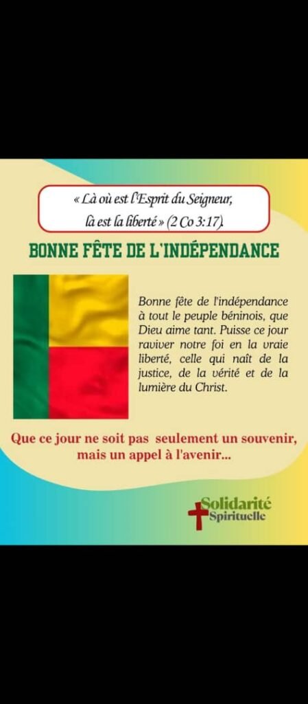 Bonne fête de l'indépendance
